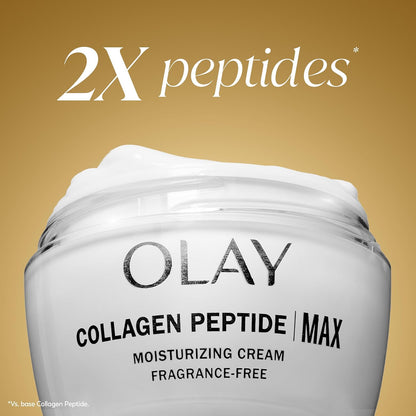Olay Collagen Peptide Double Pack Gift Bundle – Premium Face Cream Gift for Women 35+ This Holiday