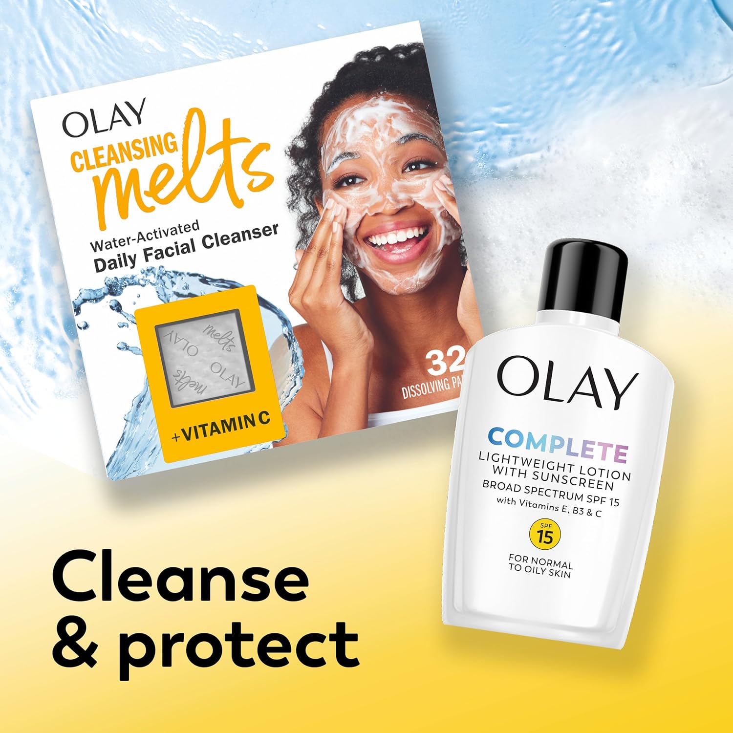 Olay Complete Daily Face Lotion SPF 15 – Single-Bottle Replacement for Cluttered Skincare Routines