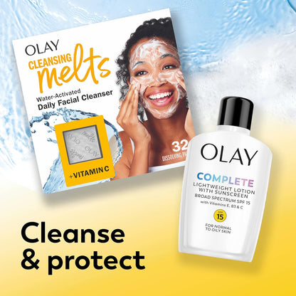 Olay Complete Daily Face Lotion SPF 15 – Single-Bottle Replacement for Cluttered Skincare Routines