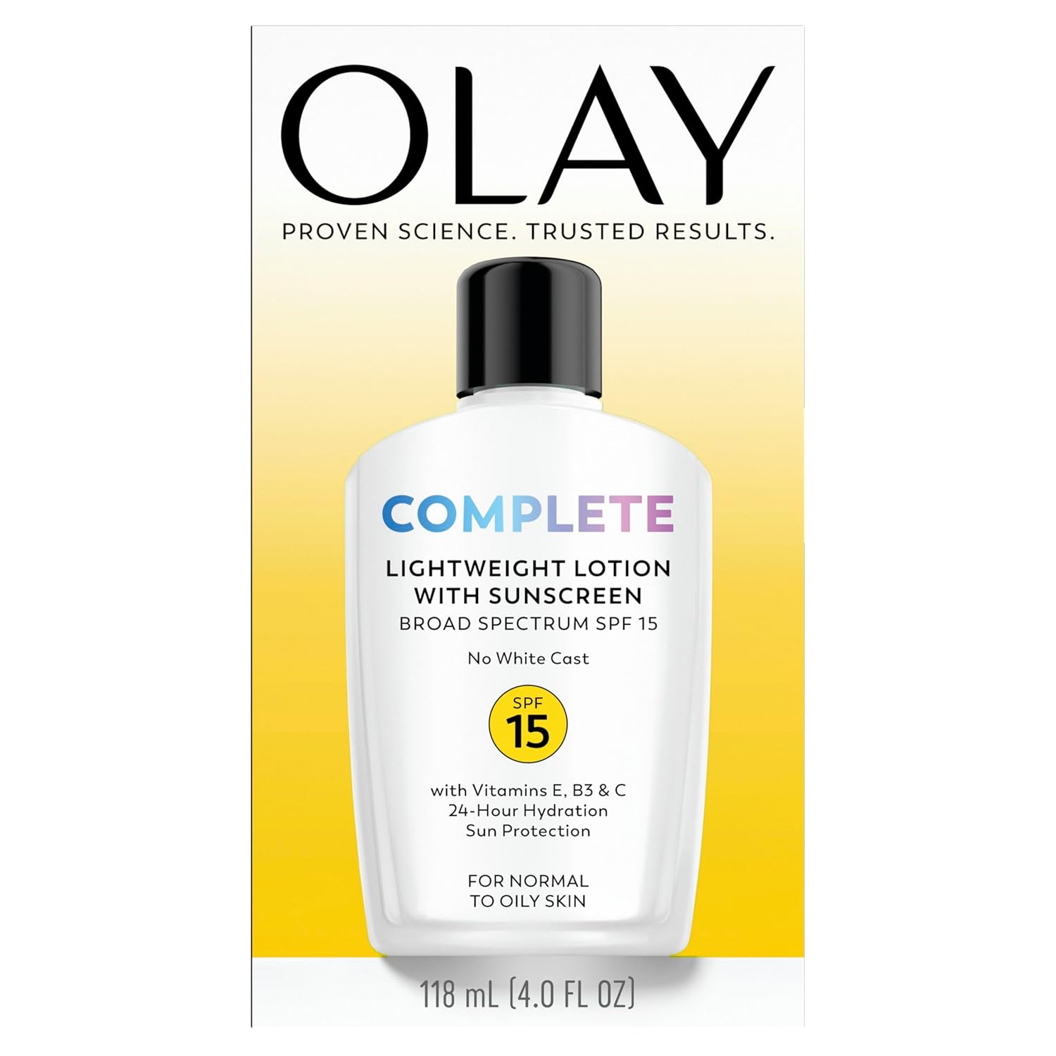 Olay Complete Daily Face Lotion SPF 15 – Single-Bottle Replacement for Cluttered Skincare Routines