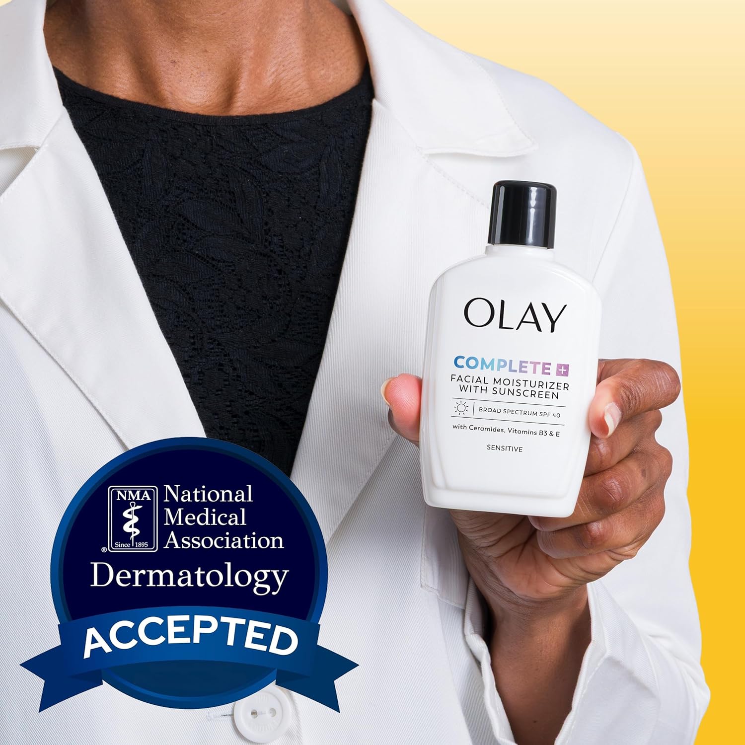 Olay Complete+ Face Sunscreen Moisturizer – Safe Daily Defense for All Skin Tones