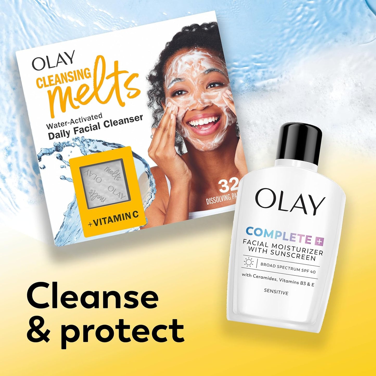 Olay Complete+ Face Sunscreen Moisturizer – Safe Daily Defense for All Skin Tones