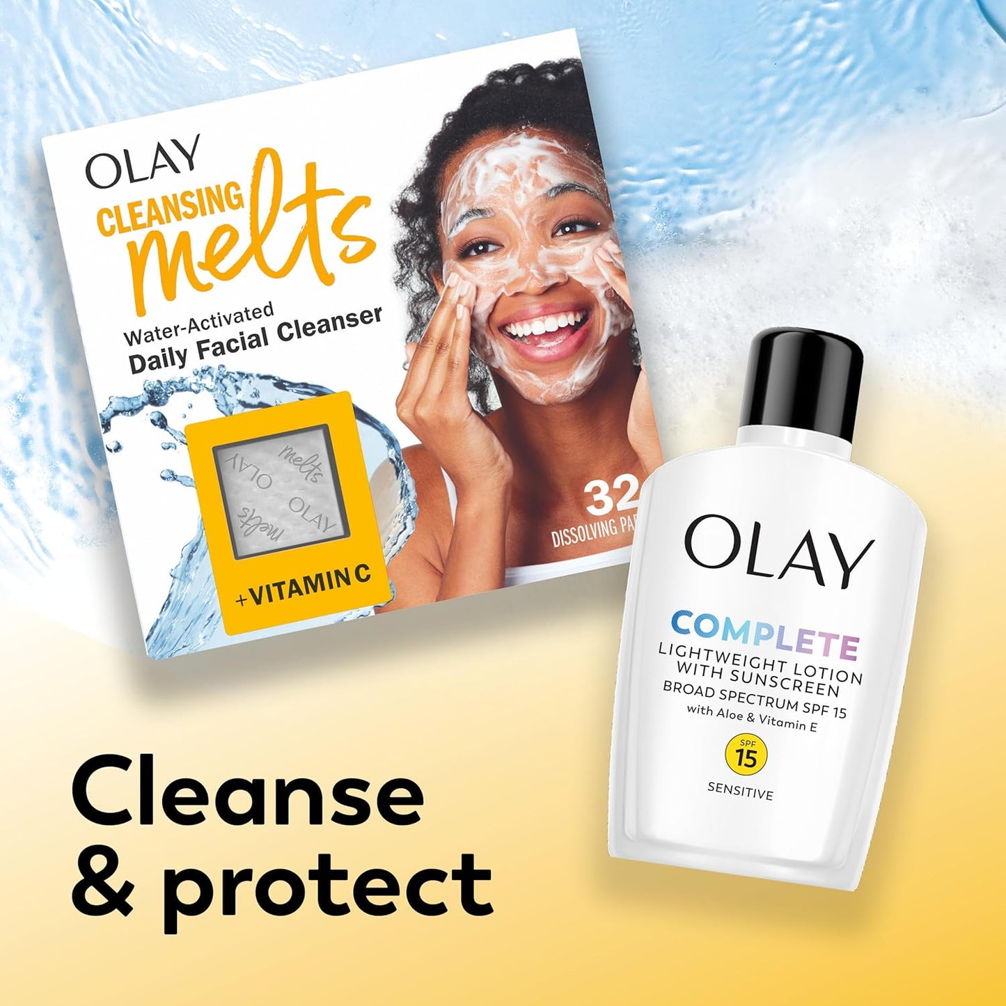 Olay Face Moisturizer & Sunscreen SPF 15 – Dermatologist-Trusted Safety for Sensitive Skin