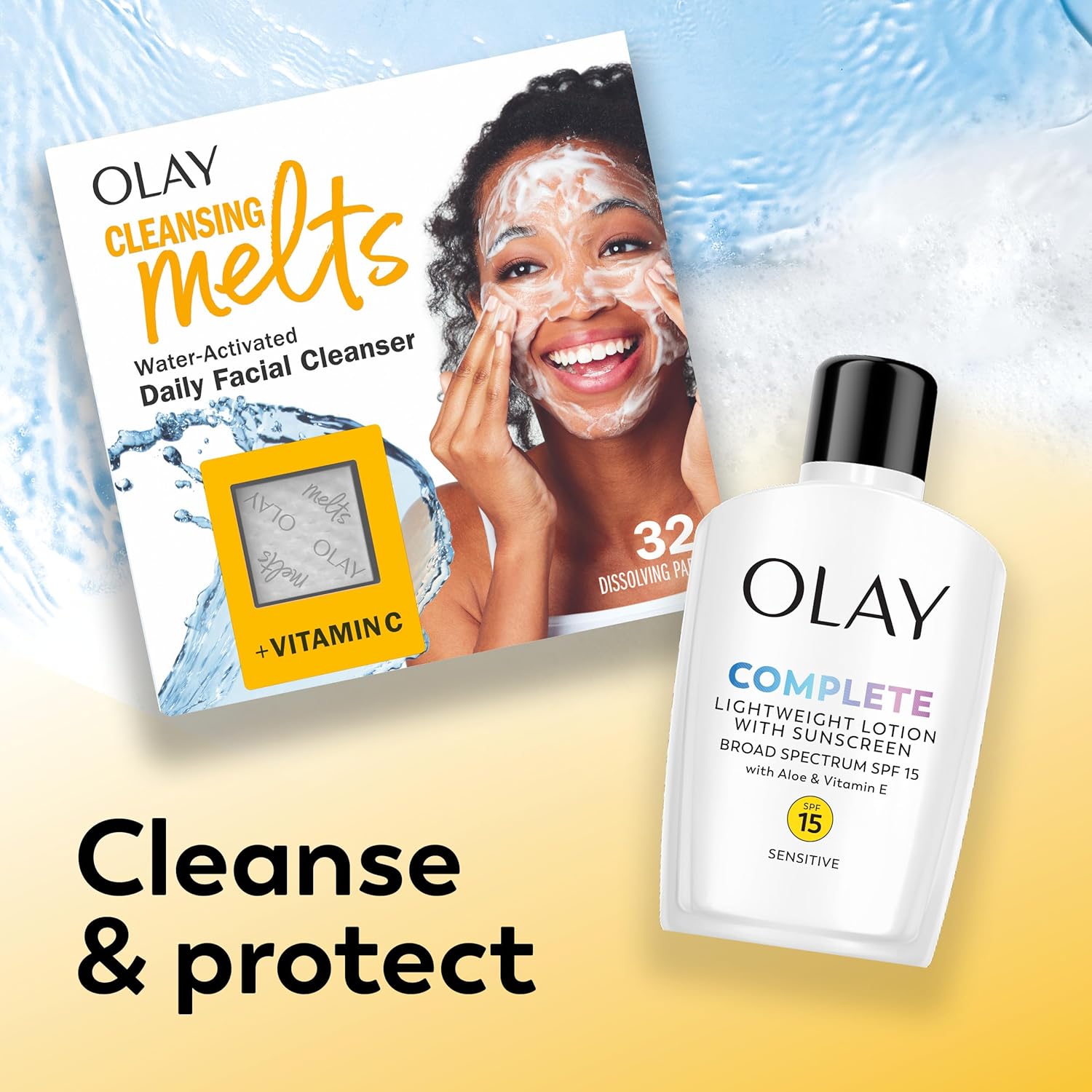 Olay Face Moisturizer & Sunscreen SPF 15 – Dermatologist-Trusted Safety for Sensitive Skin