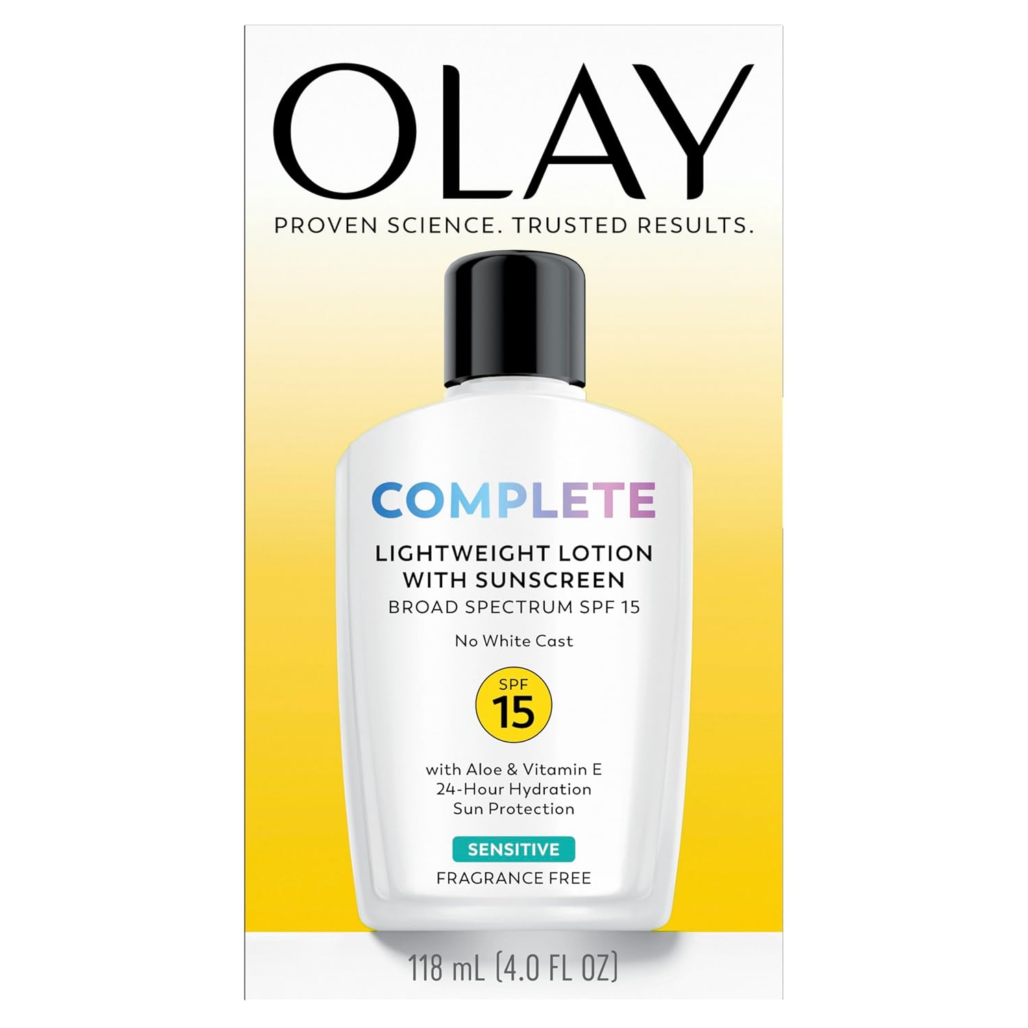 Olay Face Moisturizer & Sunscreen SPF 15 – Dermatologist-Trusted Safety for Sensitive Skin