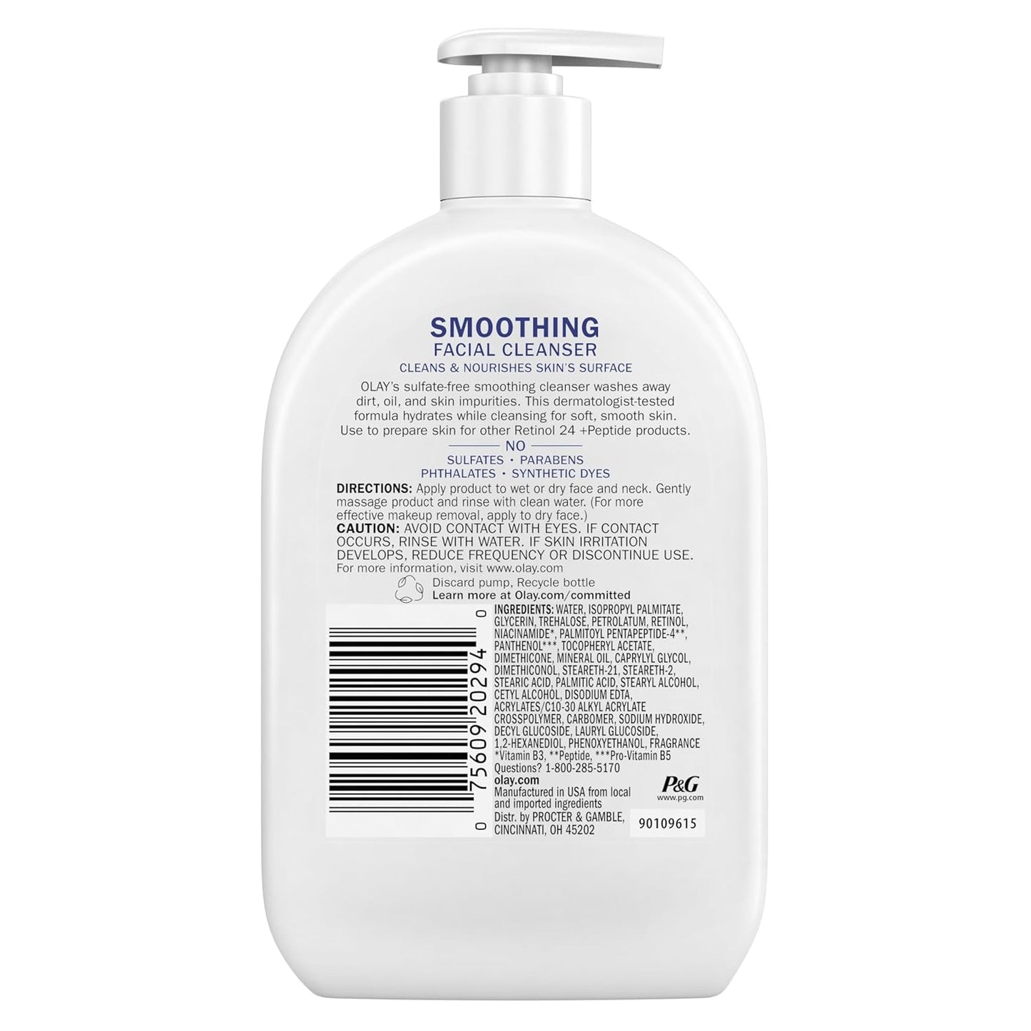 Olay Luxury Hydrating Face Wash – Dermatologist-Crafted Formula for Mature Skin