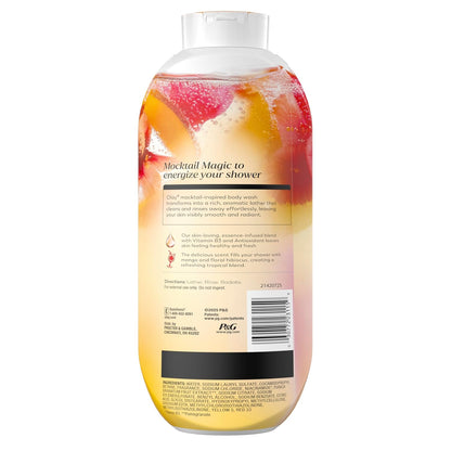 Olay Miami Mocktails Body Wash – Plant-Based Vitamin B3 Cleanser for a Mindful Bath Time Wind-Down Routine
