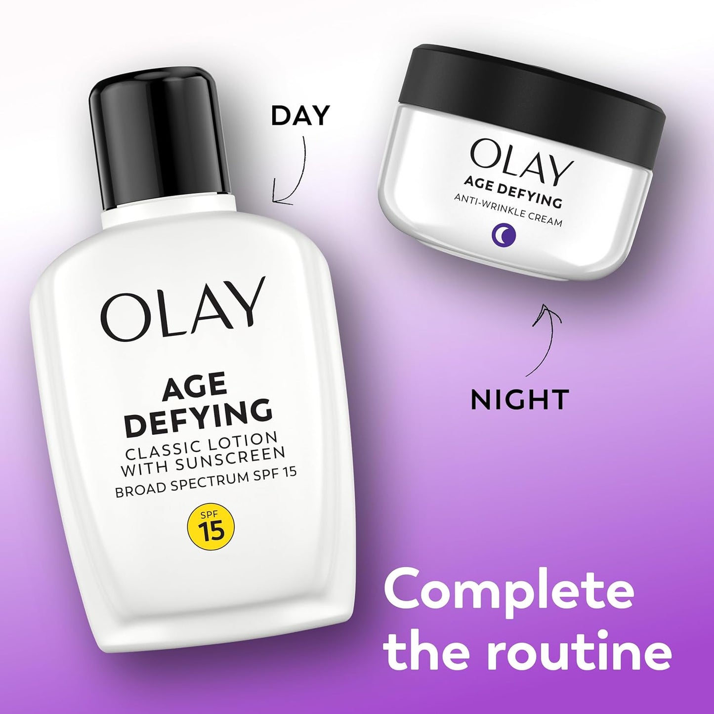 Olay Moisturizer with SPF 15 – Simplified Anti-Aging in One Clean, Oil-Free Formula