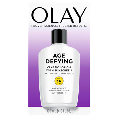 Olay Moisturizer with SPF 15 – Simplified Anti-Aging in One Clean, Oil-Free Formula