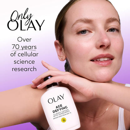 Olay Moisturizer with SPF 15 – Simplified Anti-Aging in One Clean, Oil-Free Formula