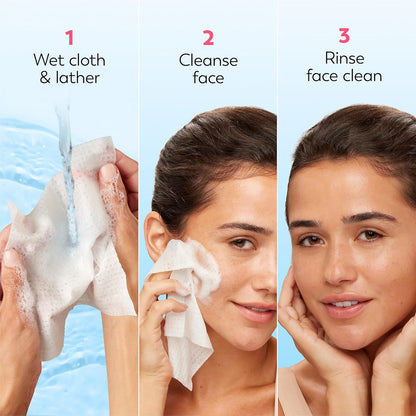 Olay On-the-Go Face Cloths – Durable Cleansing Wipes for Camping & Patio Use