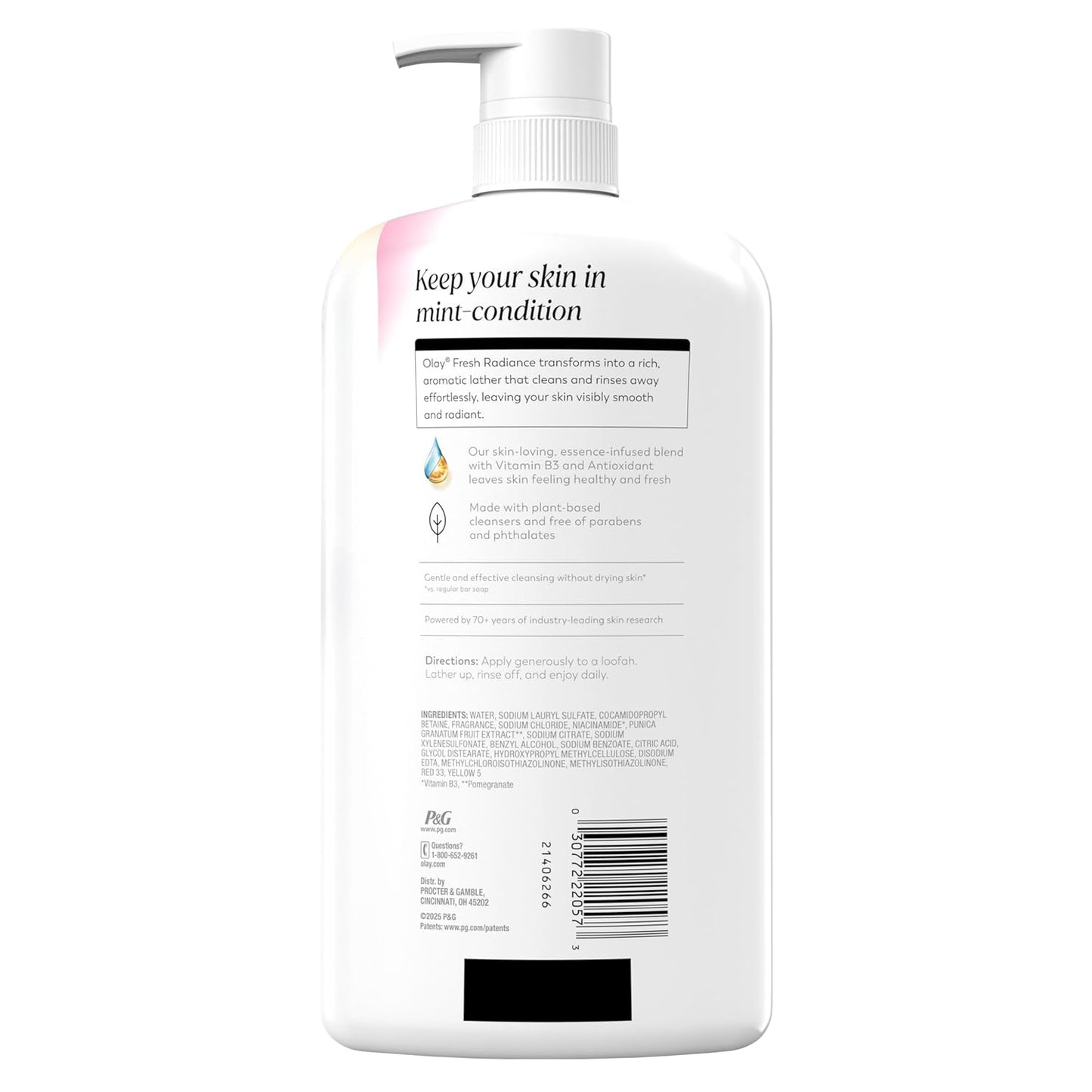 Olay Radiance Body Wash – Premium Gift for Her, Paraben-Free & Skincare-Focused