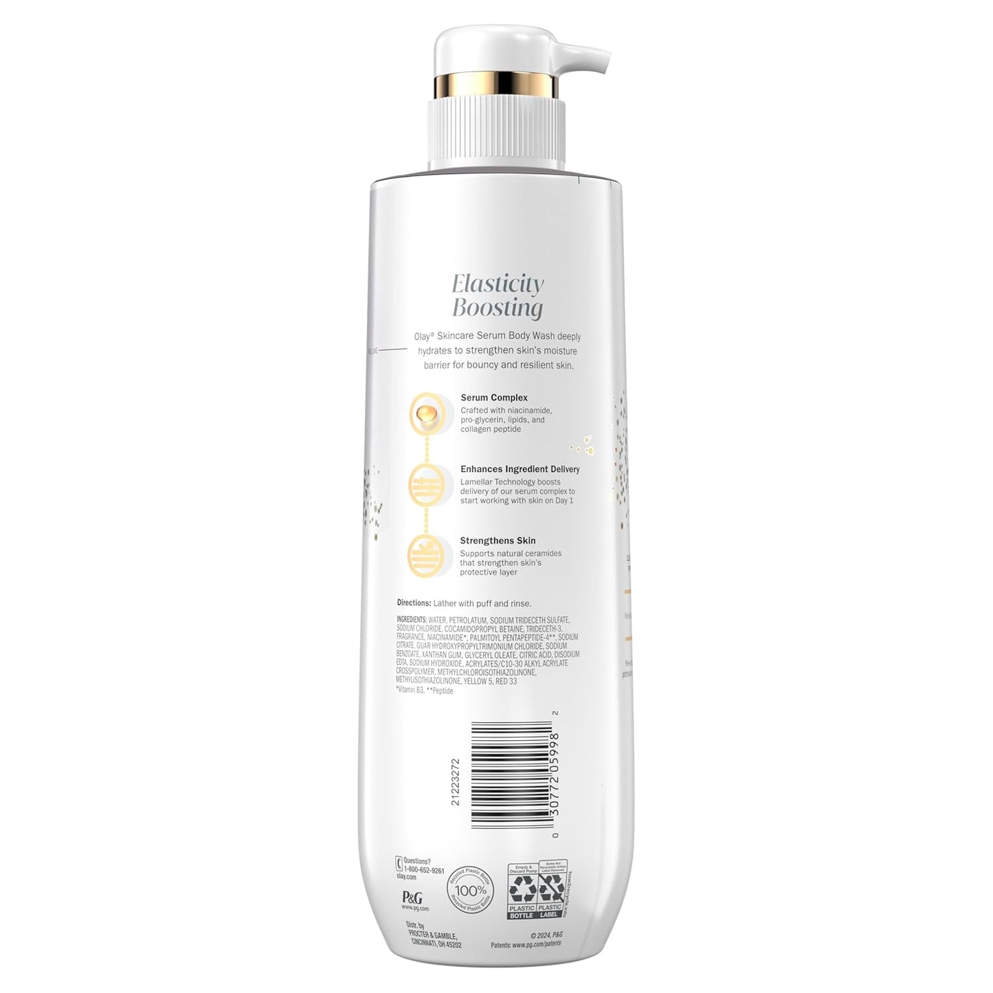 Olay Regenerist Body Wash – Luxe Self-Care Gift for Her, Clinically Proven Firming Formula, Thoughtful Present