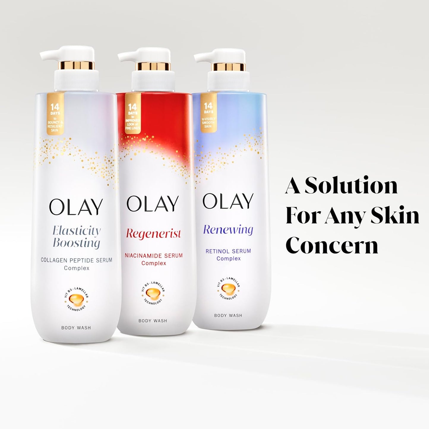 Olay Regenerist Body Wash – Luxe Self-Care Gift for Her, Clinically Proven Firming Formula, Thoughtful Present