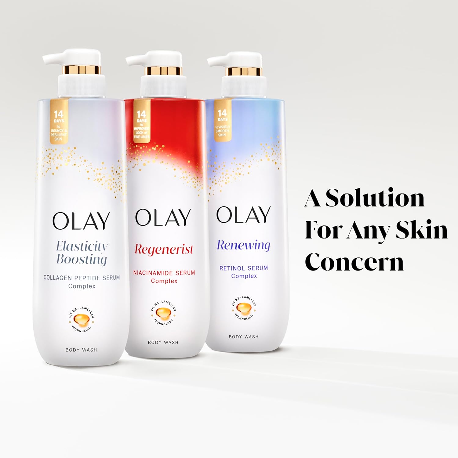 Olay Regenerist Body Wash – Luxe Self-Care Gift for Her, Clinically Proven Firming Formula, Thoughtful Present