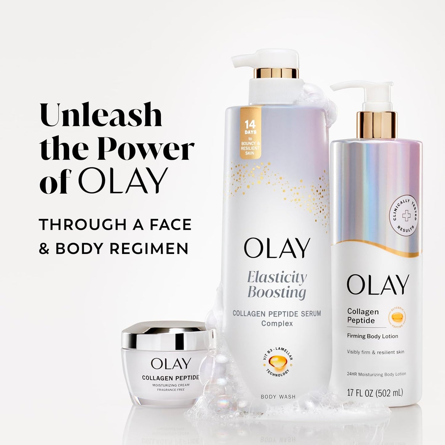Olay Regenerist Body Wash – Luxe Self-Care Gift for Her, Clinically Proven Firming Formula, Thoughtful Present