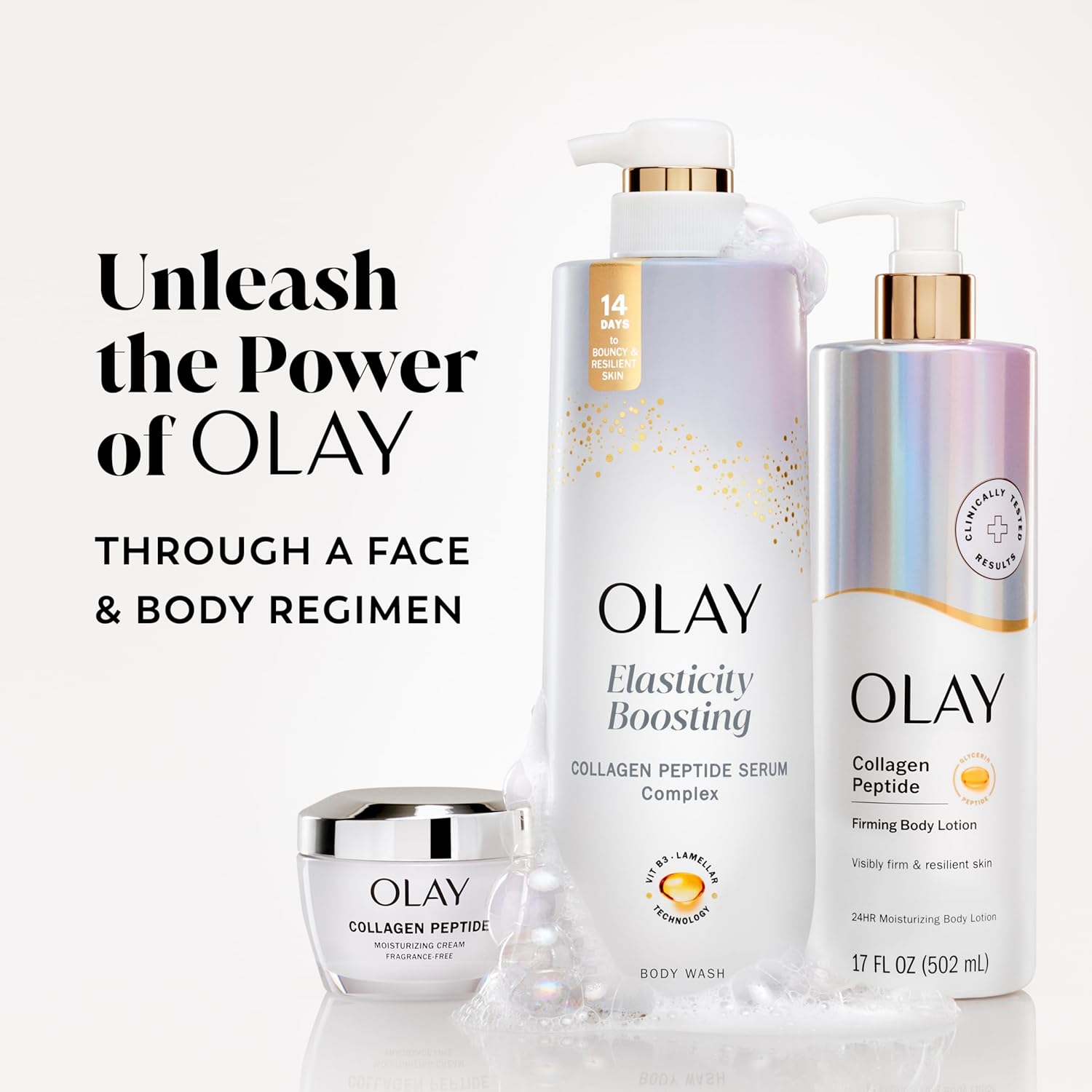 Olay Regenerist Body Wash – Luxe Self-Care Gift for Her, Clinically Proven Firming Formula, Thoughtful Present