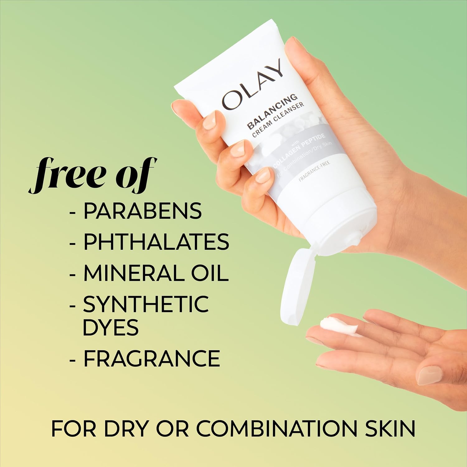 Olay Regenerist Collagen Peptide 24 Face Wash – Gentle Fragrance-Free Cleanser for Mindful Nightly Wind-Down Routines