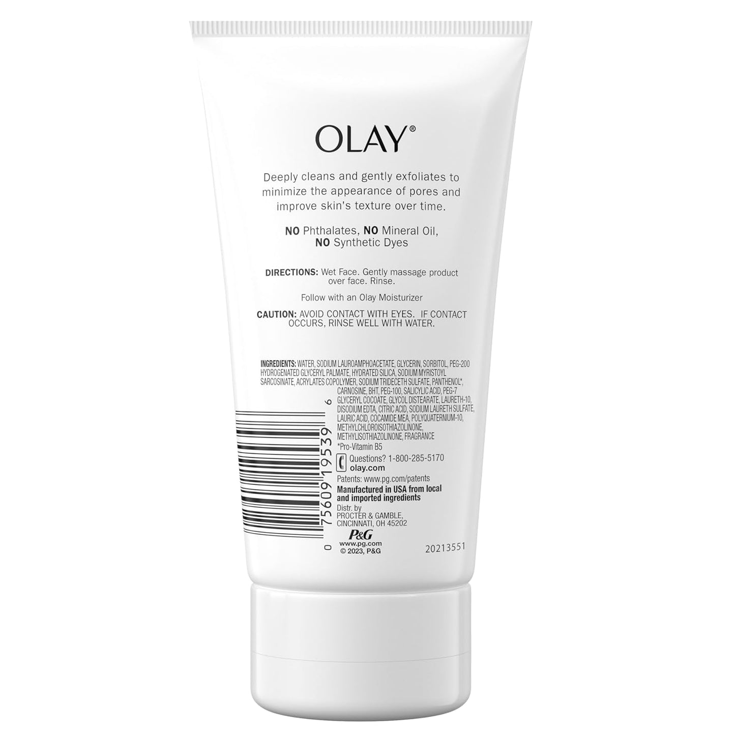 Olay Regenerist Premium Detoxifying Cleanser – Elevated Skincare with Salicylic Acid & Glycerin
