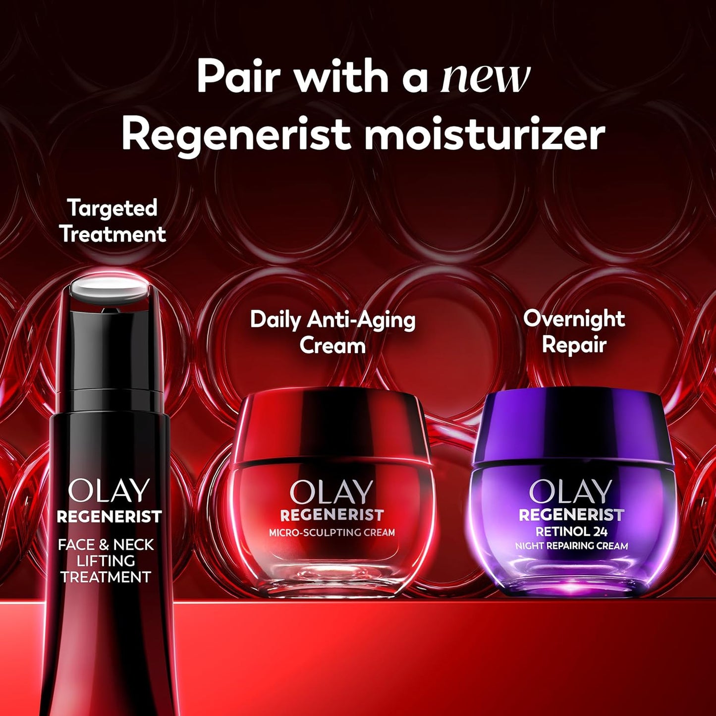 Olay Regenerist Premium Face & Neck Lifting System – Thoughtful Birthday Gift for Mature Women