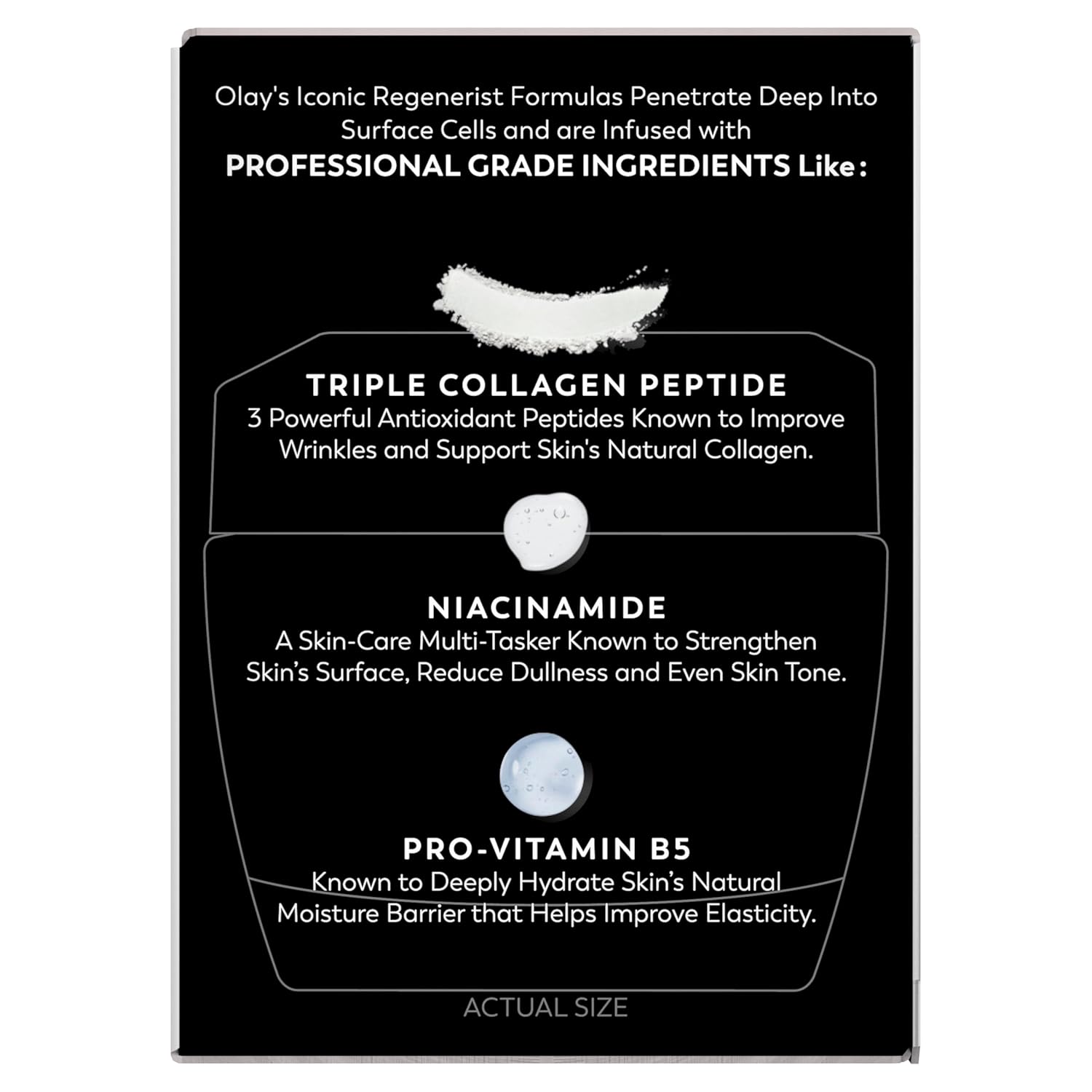 Olay Regenerist Skincare Gift Set for Women 40+ – Peptide & Collagen Cream