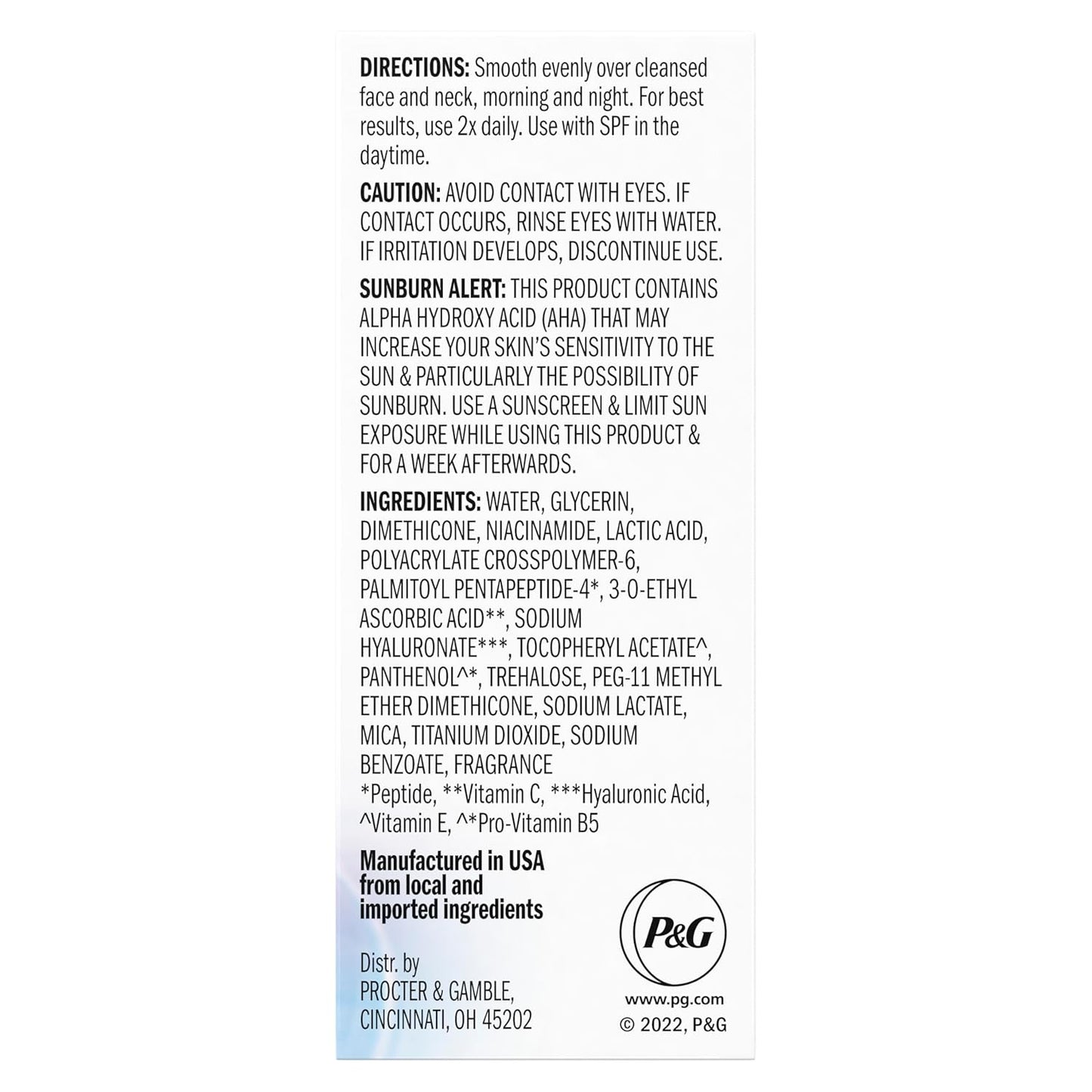 Olay Super Serum 0.4 oz – Mindful Morning Skincare Ritual with Collagen Peptide for a Mindful Glow