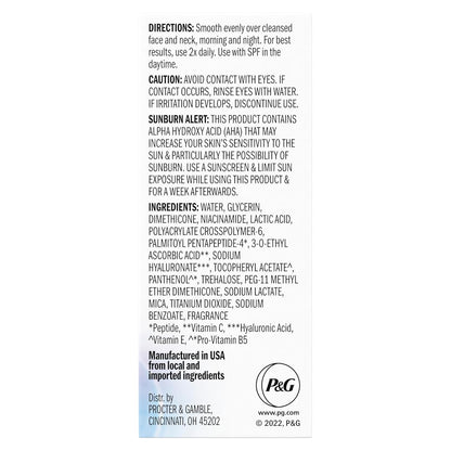Olay Super Serum 0.4 oz – Mindful Morning Skincare Ritual with Collagen Peptide for a Mindful Glow