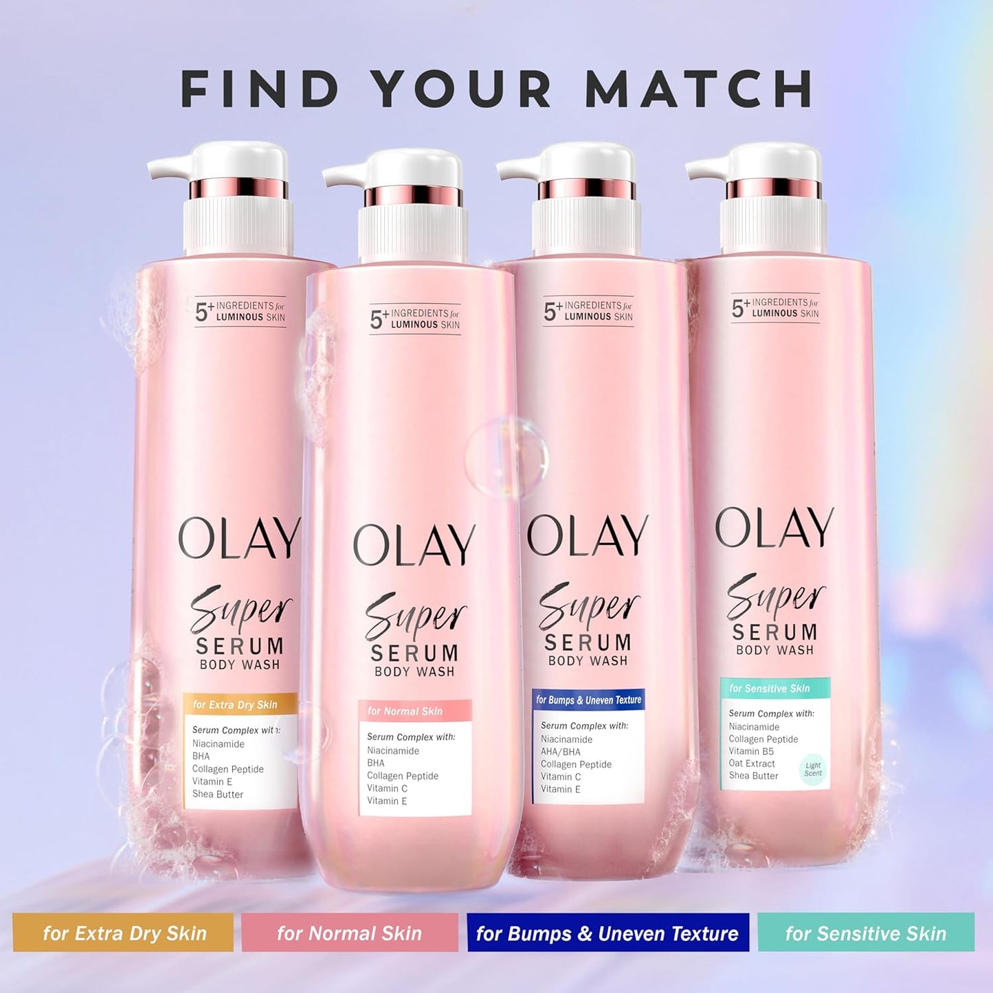 Olay Super Serum Body Wash – Luxury Beauty Gift Set Staple for the Woman Who Has Everything