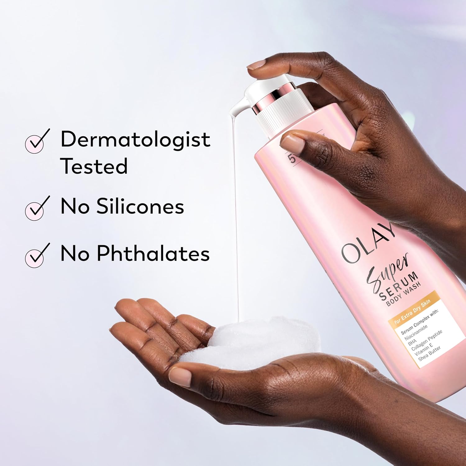 Olay Super Serum Body Wash – Luxury Beauty Gift Set Staple for the Woman Who Has Everything