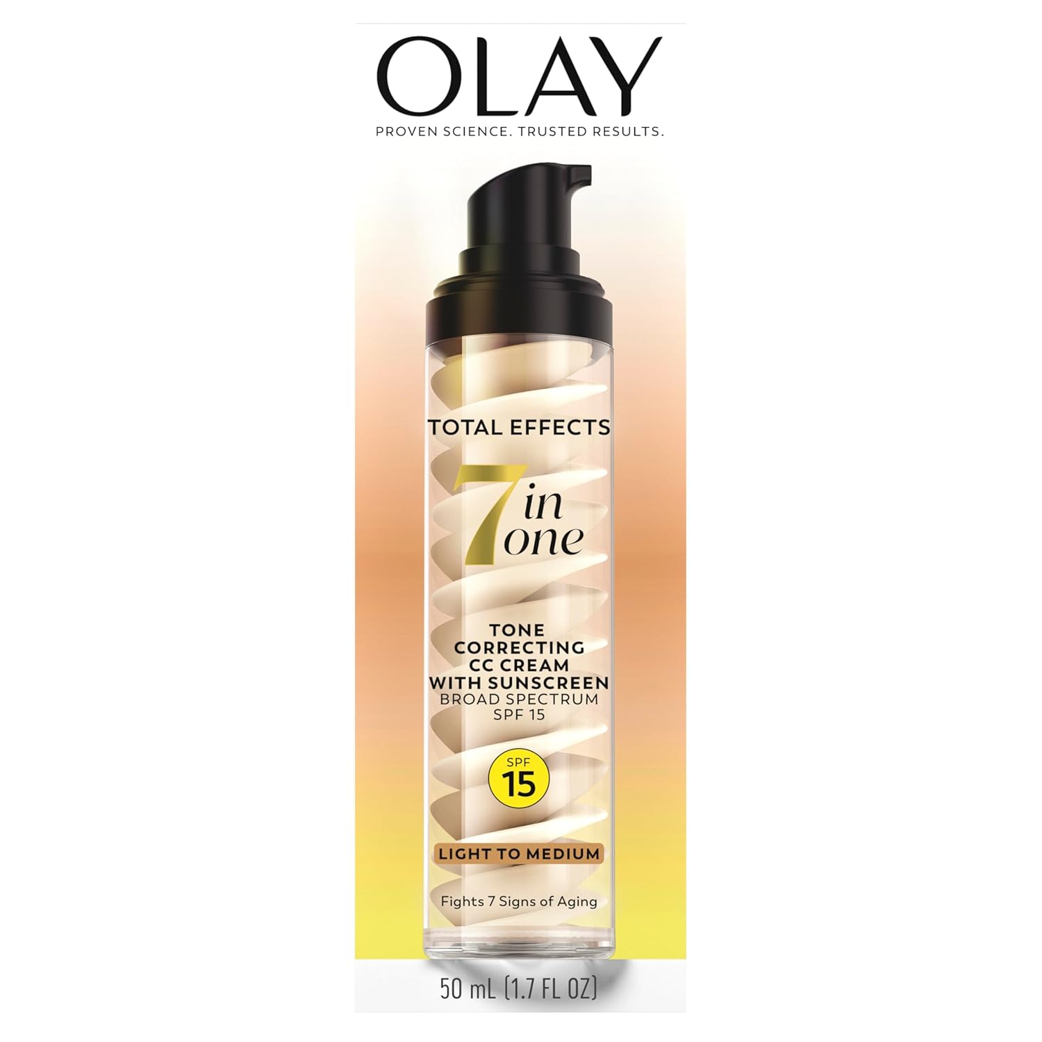 Olay Total Effects Face Moisturizer SPF 15 – Gentle, Safe Sunscreen Moisturizer for Sensitive Skin