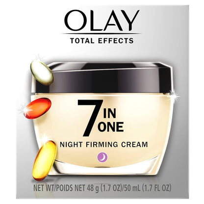 Olay Total Effects Night Firming Cream – Streamlined Anti-Aging Cream, One-Step Evening Solution