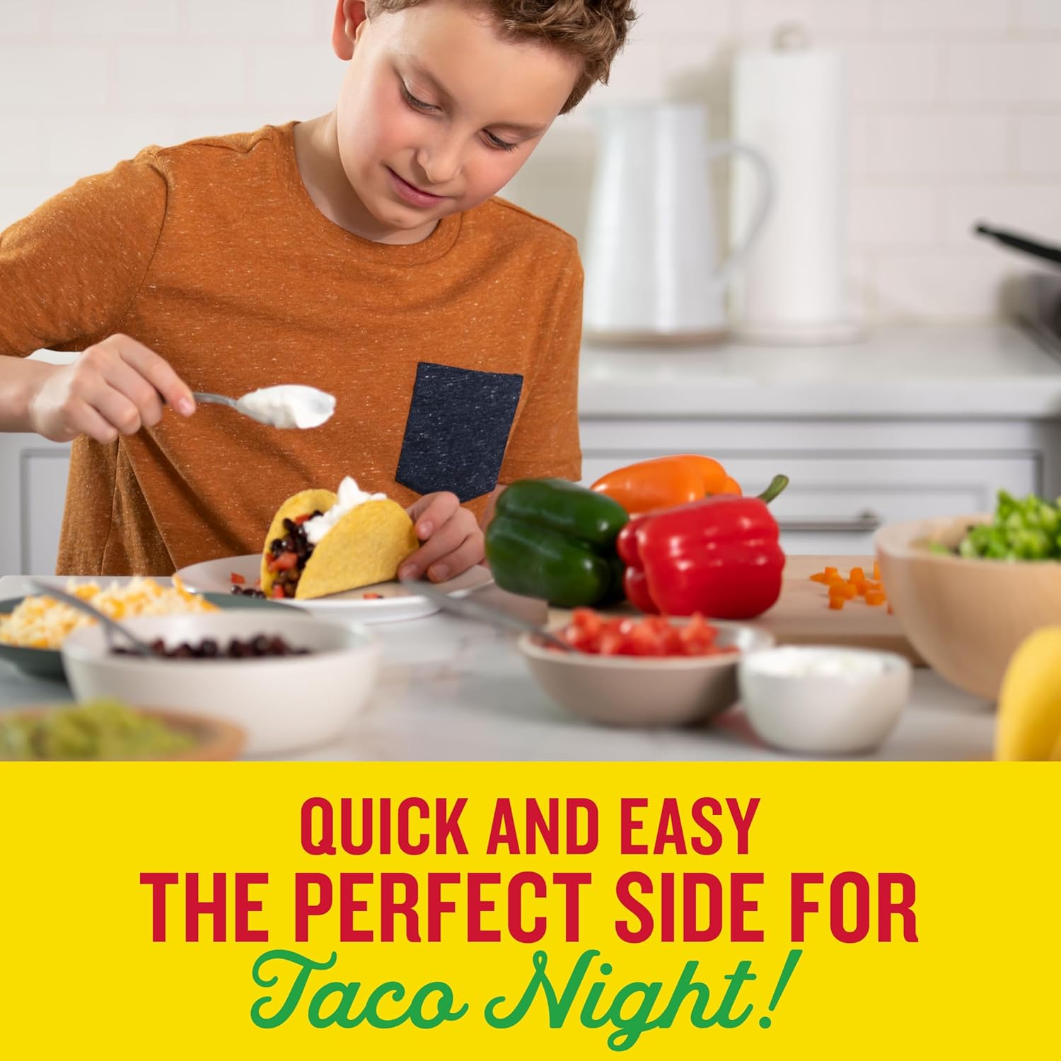 Old El Paso Mexican Style Rice Pouch – Ready in 60 Seconds for Busy Work-from-Home Lunches