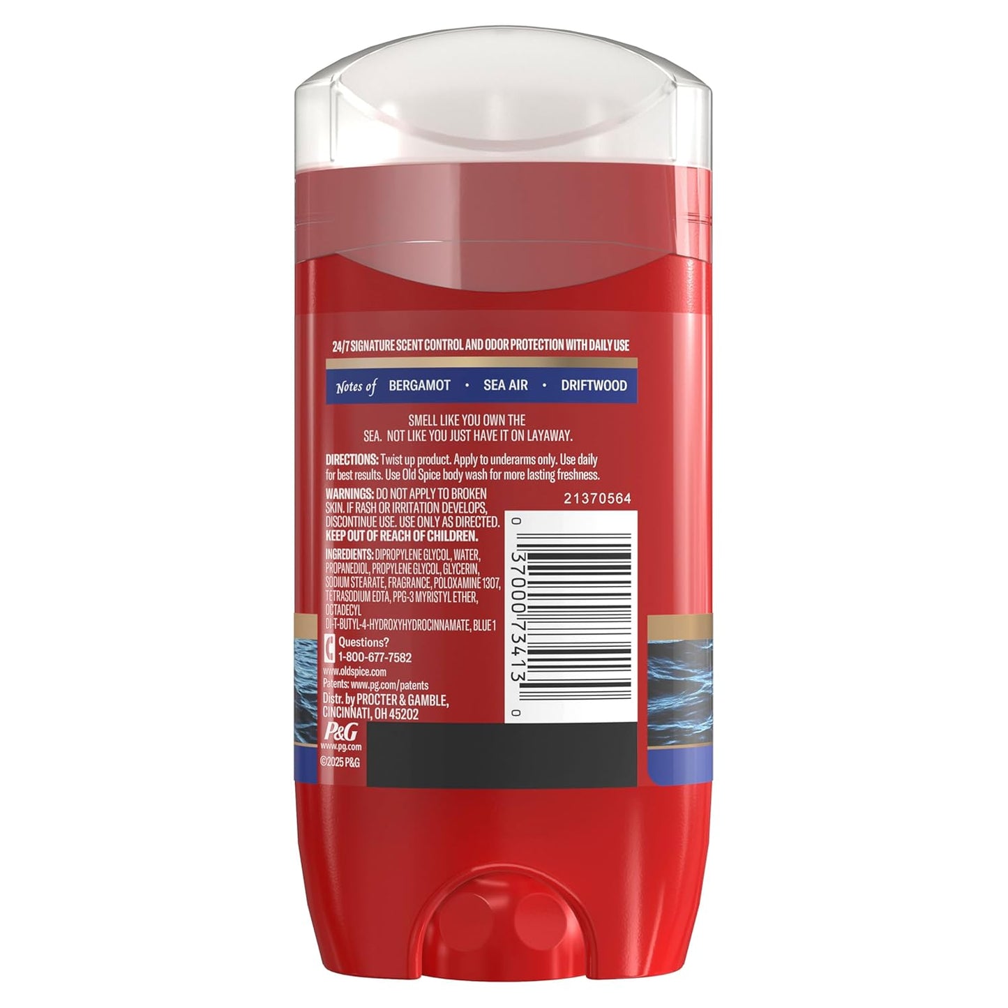 Old Spice Aluminum Free Deodorant for Men – Gym Bag Essential with 24/7 Odor Defense for Active Lifestyles