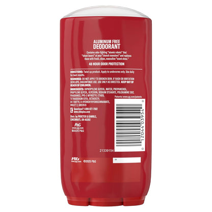 Old Spice Aluminum Free Deodorant for Men, High Endurance Pure Sport, Practical Birthday Gift for Husbands and Dads, 3.0 oz (Pack of 2)