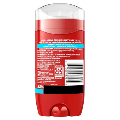 Old Spice Aluminum Free Deodorant for Men – Stocking Stuffer and Birthday Gift for Him, Aluminum Free Wild Collection 3.0 oz Pack of 3