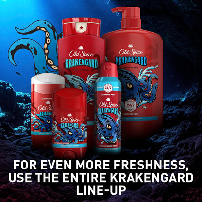 Old Spice Aluminum Free Deodorant for Men – Stocking Stuffer and Birthday Gift for Him, Aluminum Free Wild Collection 3.0 oz Pack of 3