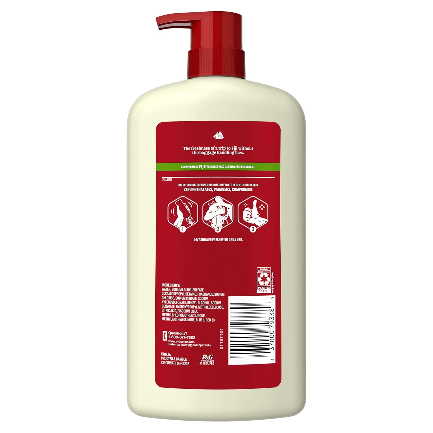 Old Spice Body Wash for Men – Fast Morning Shower Routine That Powers a Productive Day