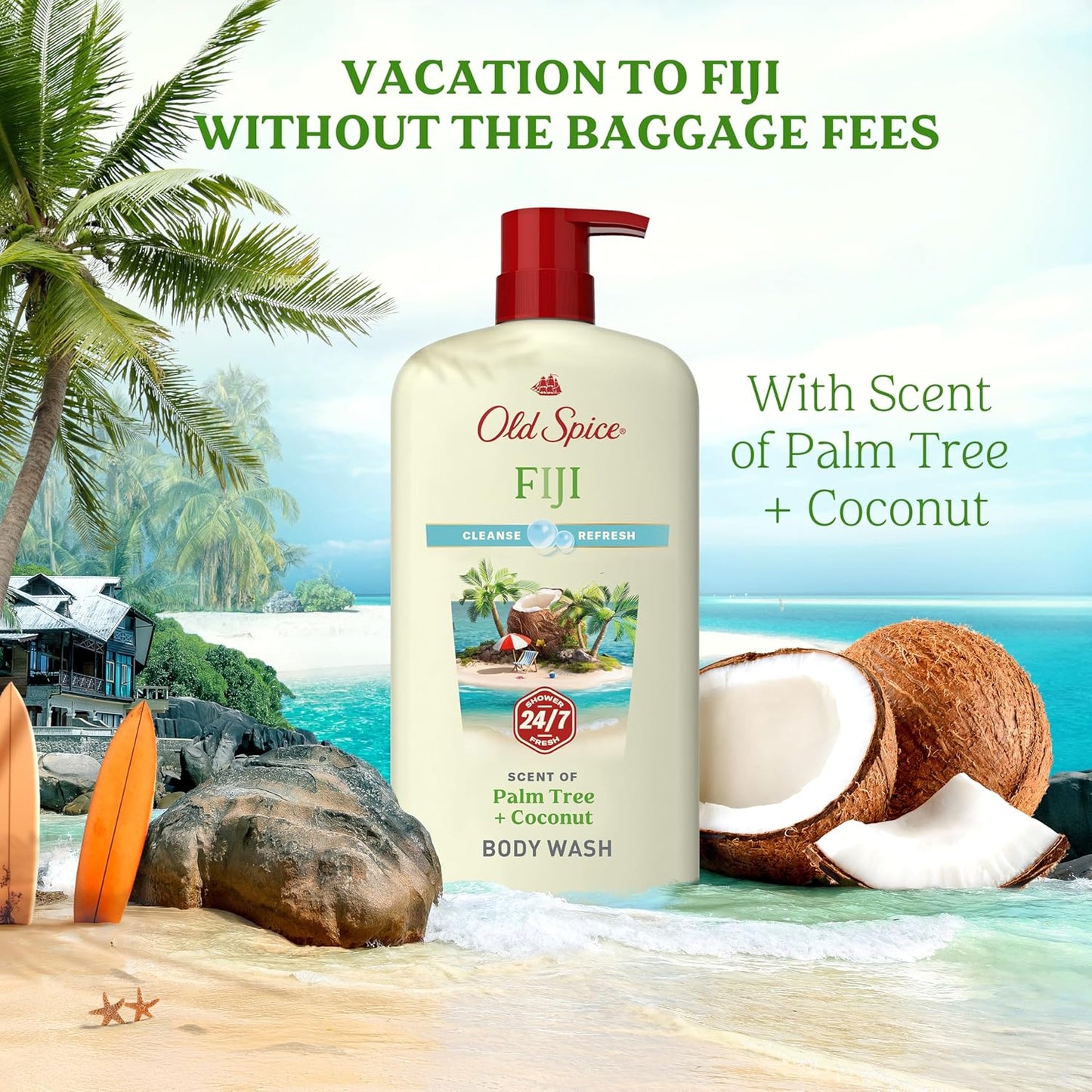 Old Spice Body Wash for Men – Fast Morning Shower Routine That Powers a Productive Day