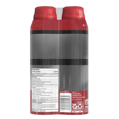 Old Spice Dry Spray Antiperspirant – Minimalist Grooming Essential for the Intentional Man, Paraben-Free, Pack of 2