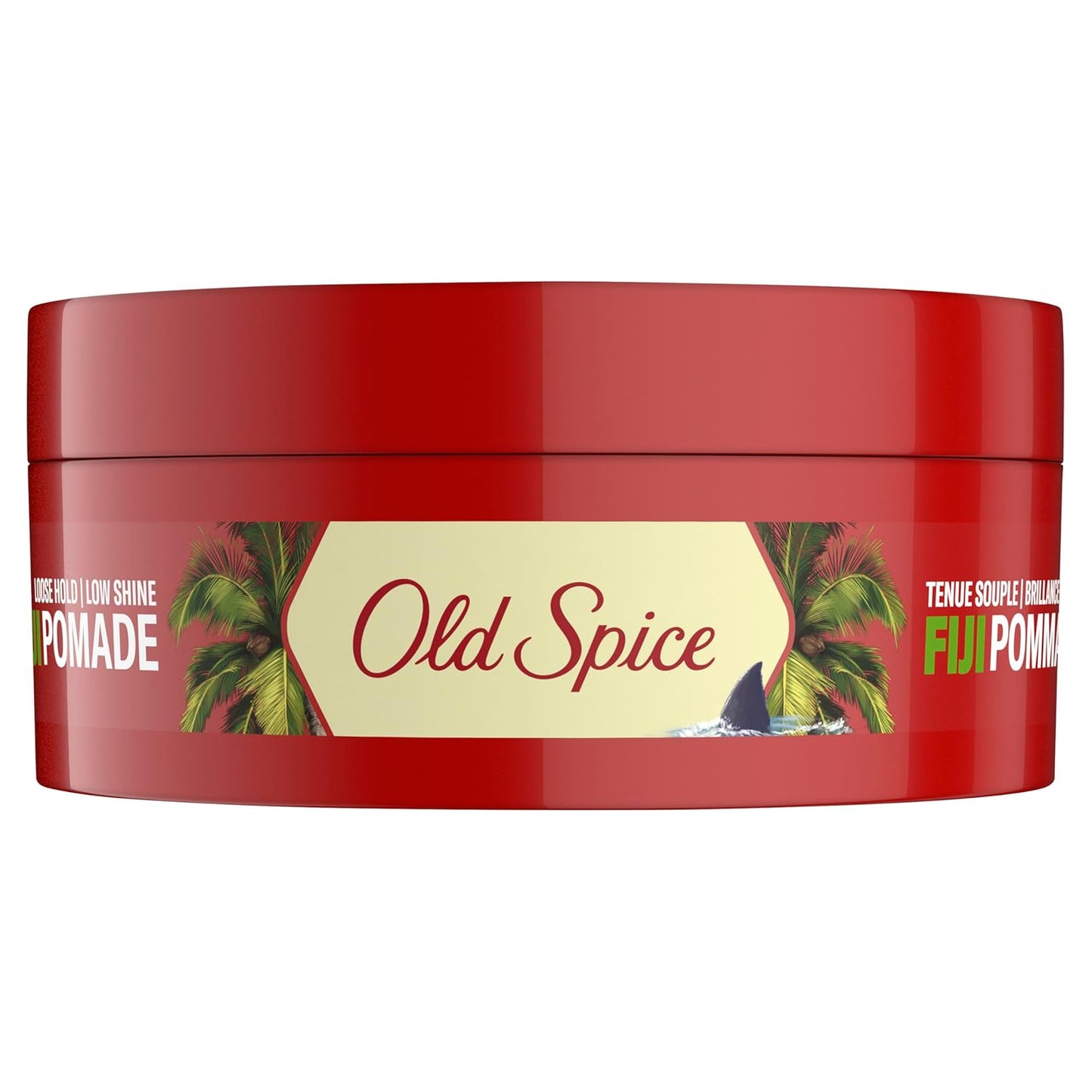 Old Spice Fiji Hair Pomade for Men – Tropical Coconut Scent for a Mood-Boosting Grooming Ritual