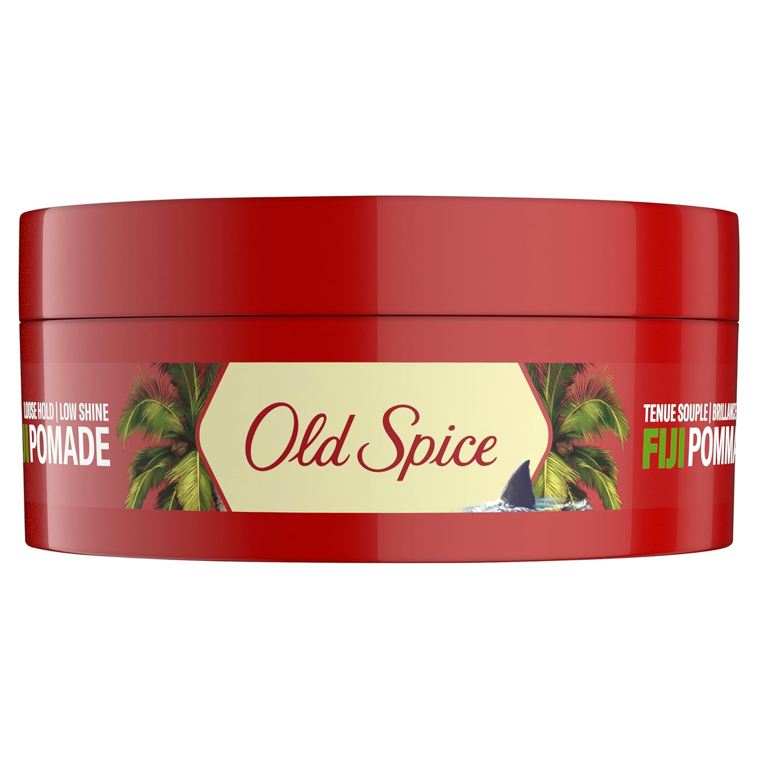 Old Spice Fiji Hair Pomade for Men – Tropical Coconut Scent for a Mood-Boosting Grooming Ritual