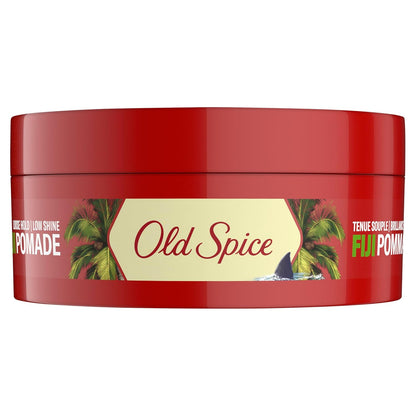 Old Spice Fiji Hair Pomade for Men – Tropical Coconut Scent for a Mood-Boosting Grooming Ritual