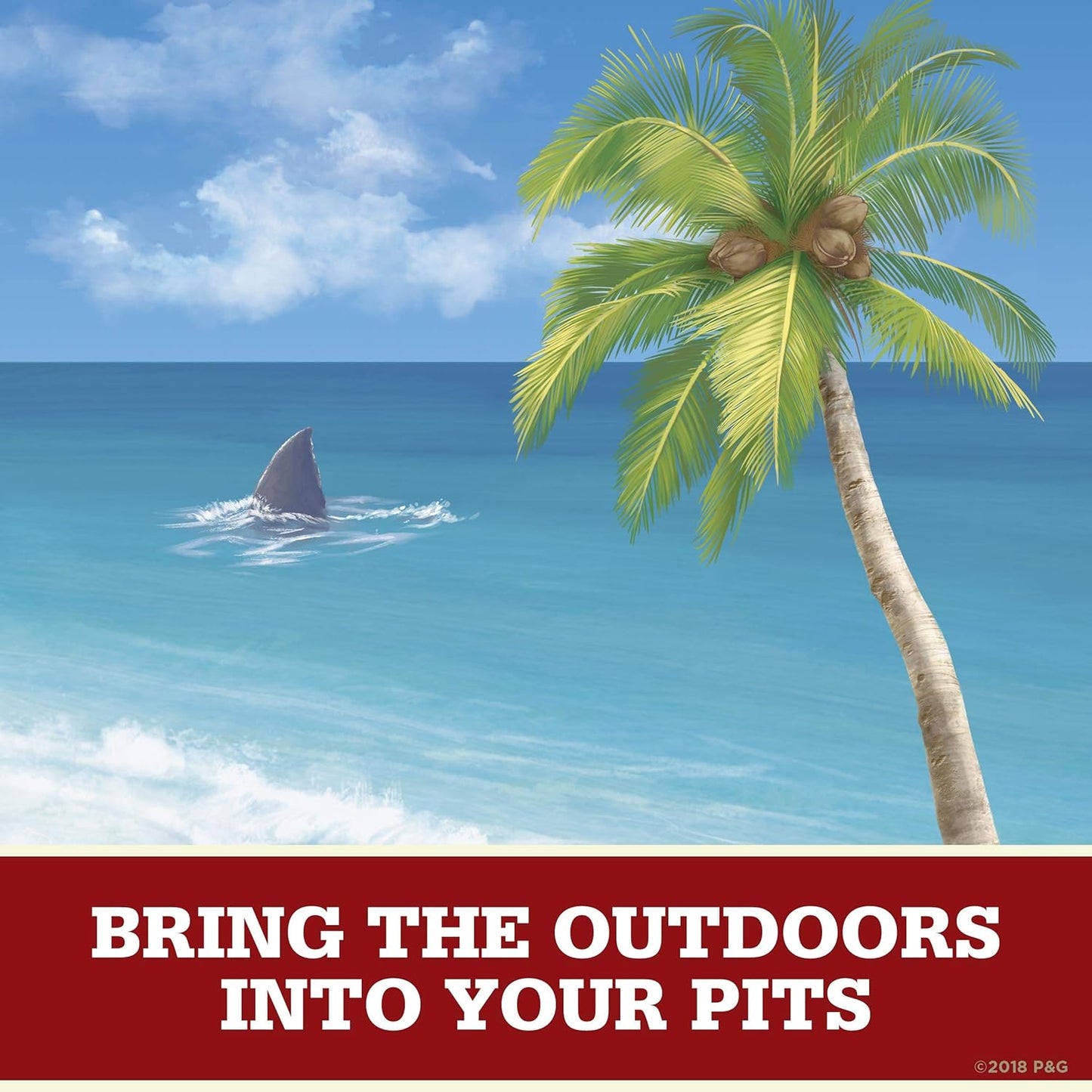 Old Spice Fiji Palm Tree Deodorant Stick – Clean Ingredient Self-Care Upgrade for Health Focused Men