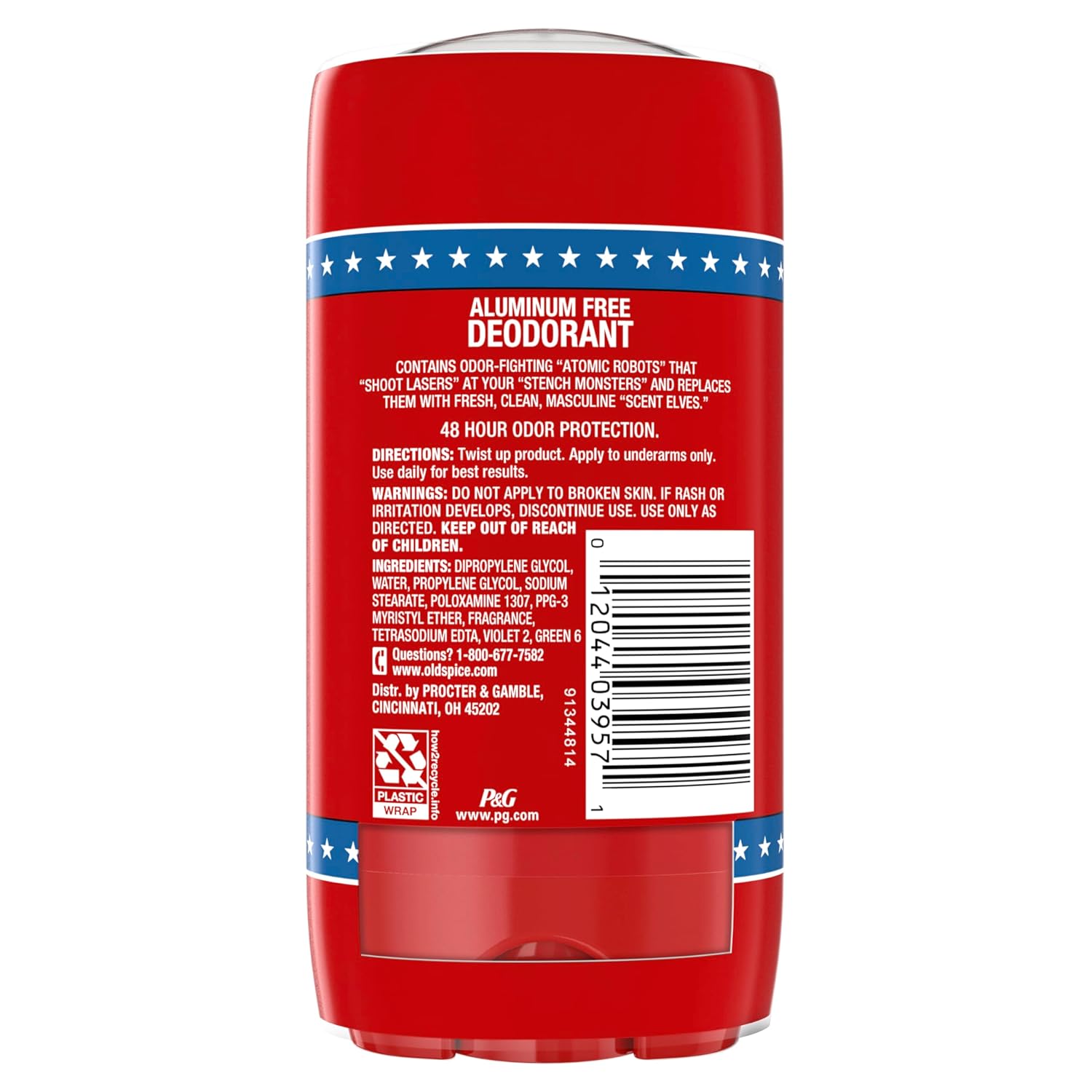 Old Spice High Endurance Aluminum-Free Deodorant for Active Men, Fresh Scent Twin Pack for Morning Self-Care and Confidence