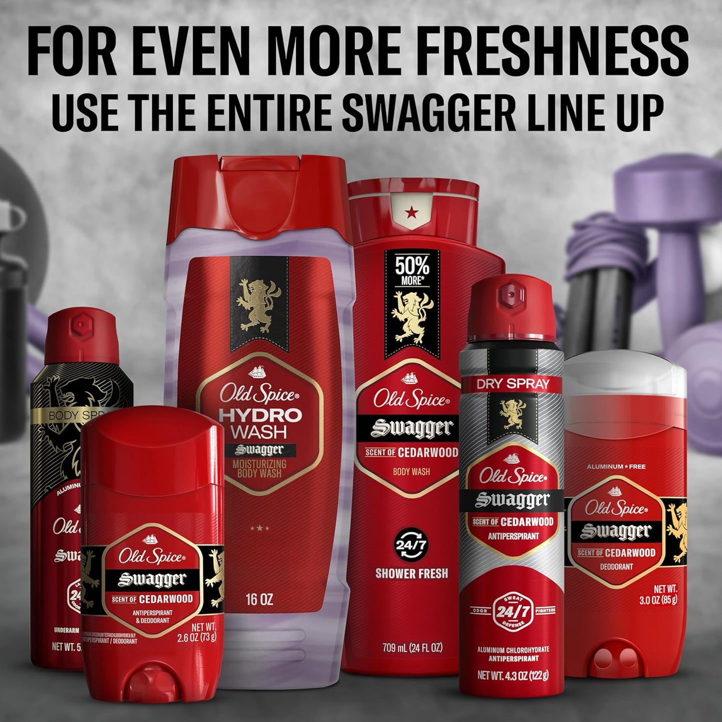 Old Spice Hydro Wash Bulk Gift Set – Holiday Present for Him with Long-Lasting Scent