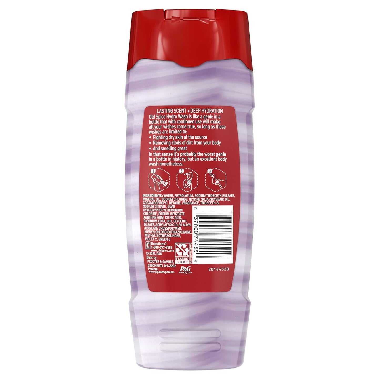 Old Spice Hydro Wash Bulk Gift Set – Holiday Present for Him with Long-Lasting Scent