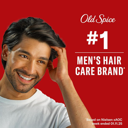 Old Spice Mens Pomade – Streamlined Bathroom Counter Styling, One Product Hold and Hair Care in Matte Finish