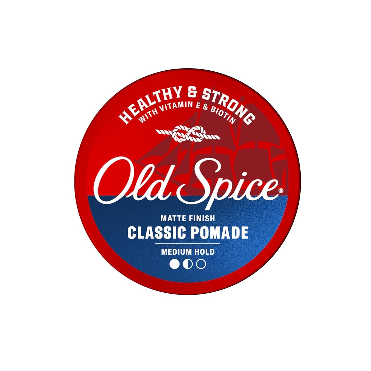 Old Spice Mens Pomade – Streamlined Bathroom Counter Styling, One Product Hold and Hair Care in Matte Finish