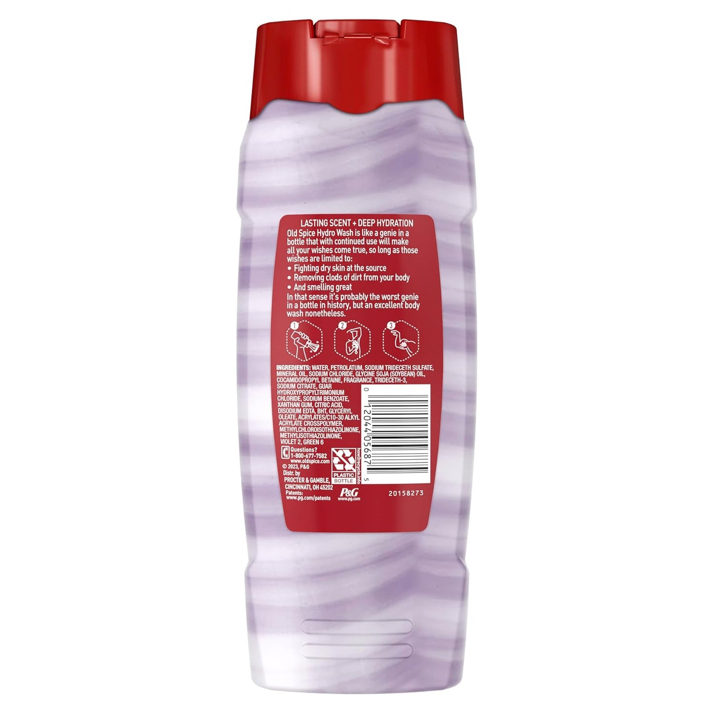 Old Spice Moisturizing Body Wash – Thoughtful Birthday Gift for Husband, Long-Lasting Swagger Scent Pack of 2
