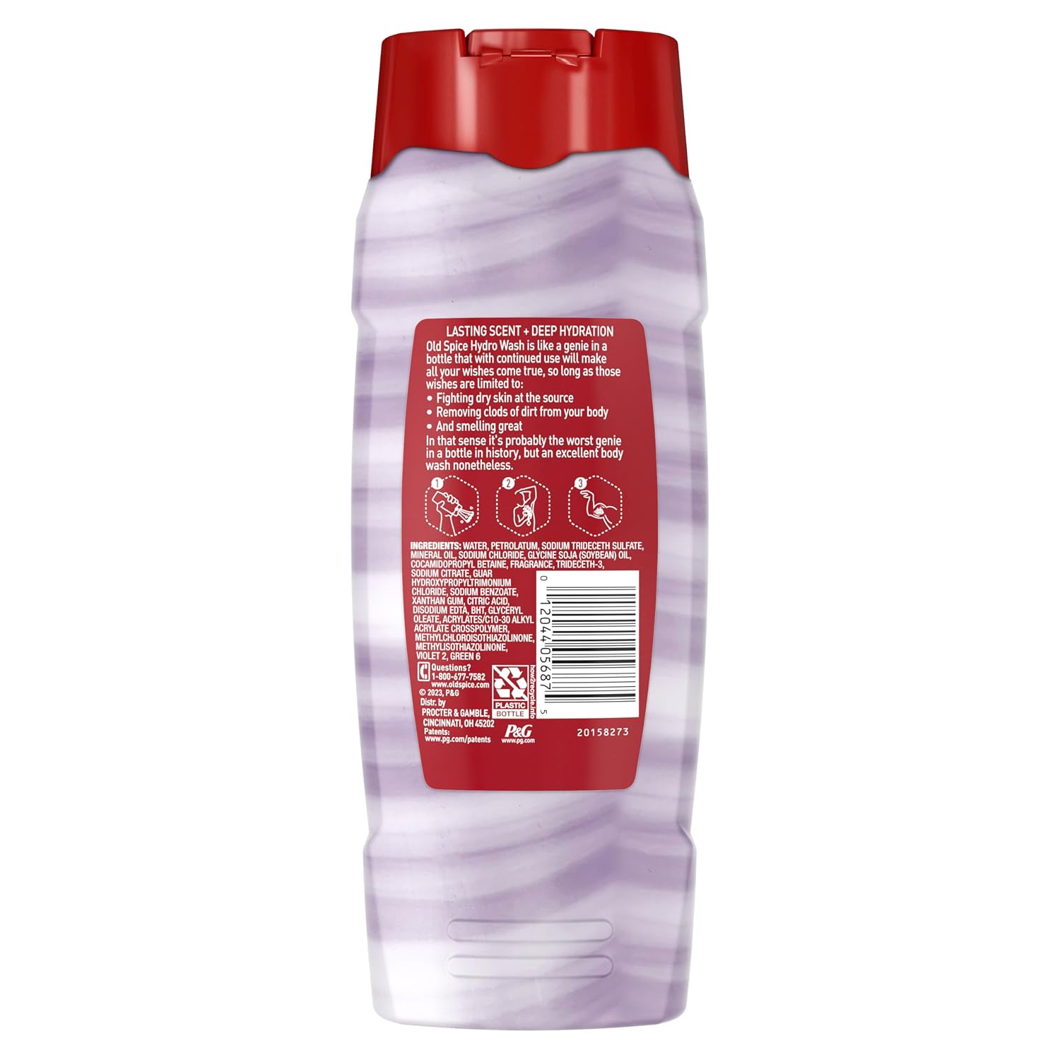 Old Spice Moisturizing Body Wash – Thoughtful Birthday Gift for Husband, Long-Lasting Swagger Scent Pack of 2